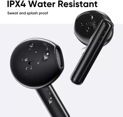 DIZO Buds P with Fast Charge, 40HPlaytime & 13mm Driver (by realme TechLife) Bluetooth Headset (Dynamo Black, True Wireless) DIZO Buds P with Fast Charge, 40HPlaytime & 13mm Driver (by realme TechLife) Bluetooth Headset (Dynamo Black, True Wireless)